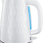 Russell Hobbs 26050 Honeycomb 1.7L Cordless 3000W Kettle - White