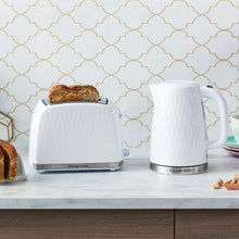 Load image into Gallery viewer, Russell Hobbs 26050 Honeycomb 1.7L Cordless 3000W Kettle - White
