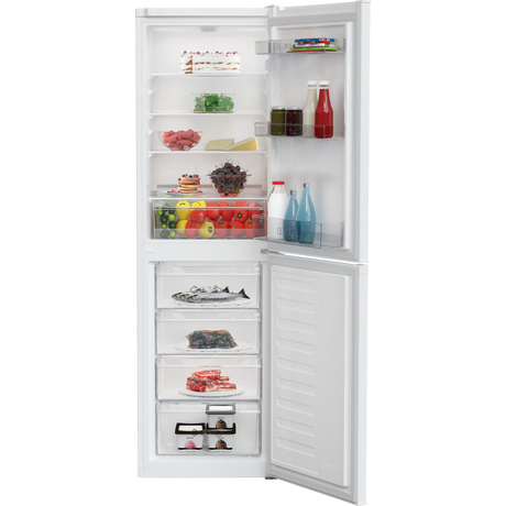 Zenith ZCS3582W Static Fridge Freezer - White - A+ Energy Rated