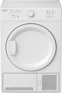 Zenith ZDCT700W 7kg Condenser Tumble Dryer - White - B Energy Rated