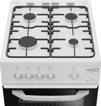 Load image into Gallery viewer, Zenith ZE501W 50cm Gas Single Oven with Gas Hob - White
