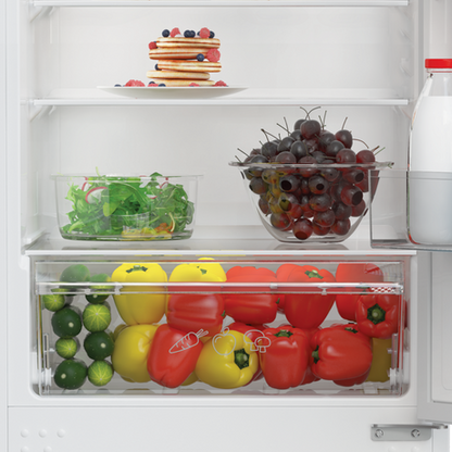 Zenith ZICSD355 Integrated 50/50 Split Static Fridge Freezer