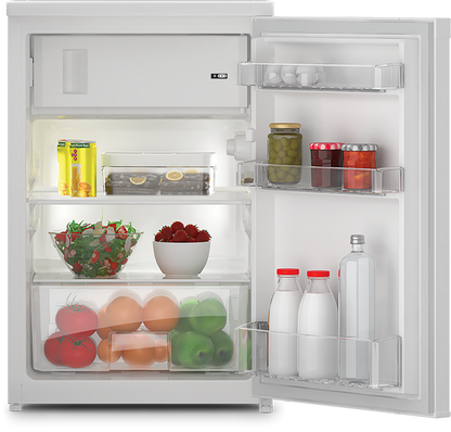 Zenith ZRS4584W Under Counter Fridge with 4 Star Freezer