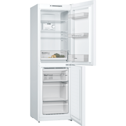 Bosch KGN34NWEAG Frost Free Fridge Freezer - White - A++ Energy Rated