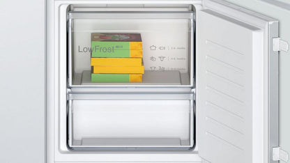 Bosch KIV87NSF0G Low Frost Built In 70/30 Split Fridge Freezer
