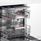 Bosch SMD6ZCX60G Built_In Full Size Dishwasher - Steel
