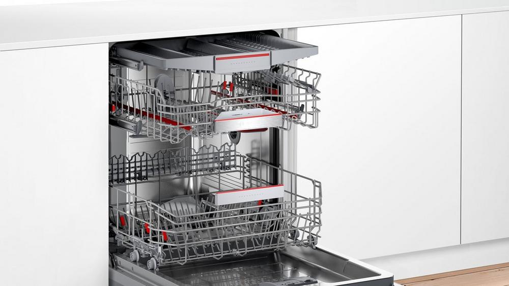 Bosch SMD6ZCX60G Built_In Full Size Dishwasher - Steel