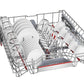 Bosch SMS6ZDW48G Full Size Dishwasher - White - 5 Year Guarantee
