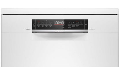 Bosch SMS6ZDW48G Full Size Dishwasher - White - 5 Year Guarantee
