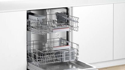 Bosch SMV4HAX40G Built In Full Size Dishwasher - Steel