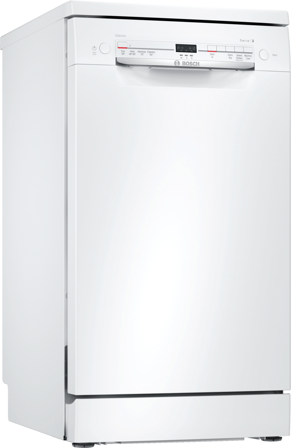 Bosch SRS2IKW04G Slimline Dishwasher - White - 9 Place Settings