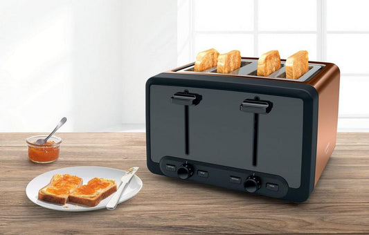 Bosch TAT4P449GB 4 Slice Toaster - Copper