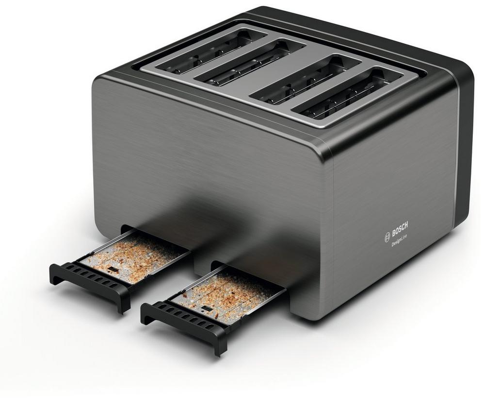 Bosch TAT5P445GB 4 Slice Toaster - Anthracite