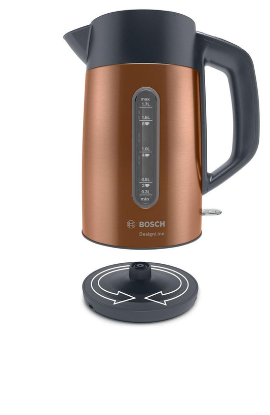 Bosch TWK4P439GB 1.7L Traditional Kettle - Copper