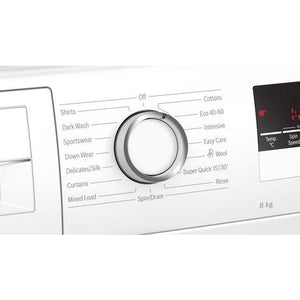 Bosch WAN28281GB 8kg 1400 Spin Washing Machine - White - A+++ Energy Rated