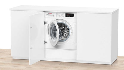 Bosch WIW28301GB Integrated 8kg 1400 Spin Washing Machine - White - A+++ Rated