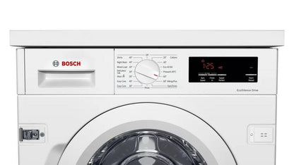 Bosch WIW28301GB Integrated 8kg 1400 Spin Washing Machine - White - A+++ Rated