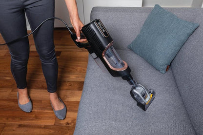 Shark HZ500UKT Anti Hair Wrap Corded Stick Vacuum Cleaner with Flexology & TruePet - Rose Gold
