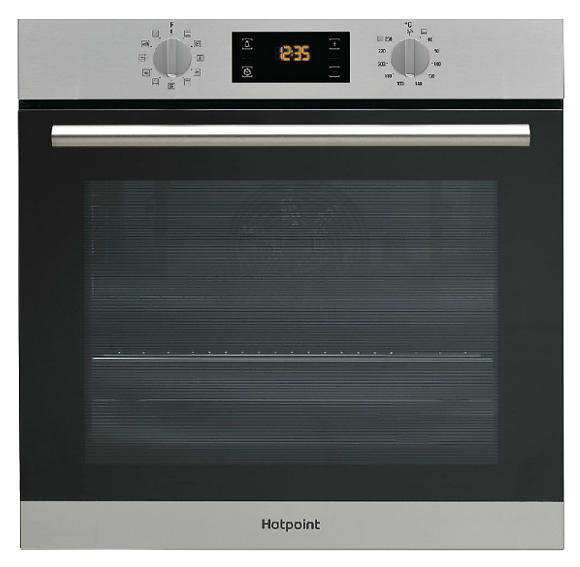 Hotpoint SA2840PIX Built-In Single Pyrolytic Oven Multi-Function Inox