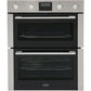 Belling BI703MFC STA Stainless Steel Built-Under Electric Double Oven
