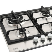 Load image into Gallery viewer, Belling GHU603CI STA 60cm 4 Burner Gas Hob Cast Iron Pan Supports - 444411636
