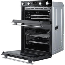 Load image into Gallery viewer, Belling BI902FPBLK Built In Electric Double Oven - Black 444444786
