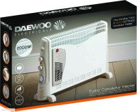 Daewoo HEA1137 2kW Fanned Convector Heater with Timer
