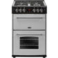 Belling Farmhouse 60G Sil Silver Gas Double Oven Cooker 444410791