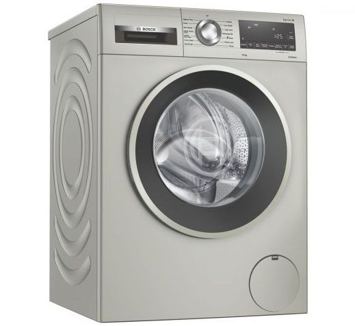 Bosch WGG254ZSGB Serie 6 Washing machine 10 kg, 1400 rpm Silver Inox