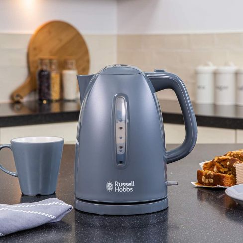 Russell Hobbs 21274 1.7Litre Textures Grey Kettle