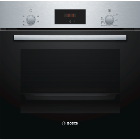 Bosch HHF113BR0B S/Steel 3D Hot Air Fan Assisted Single Oven