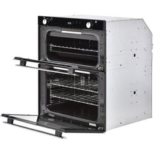 Load image into Gallery viewer, Belling BI702GBLK Built-Under Gas Oven Electric Grill Black 44444794
