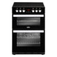 Belling Cookcentre 60E Blk Black Electric Double Oven Cooker. 444444711