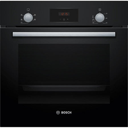 Bosch HHF113BA0B 60cm Built-In Single Electric Oven In Black