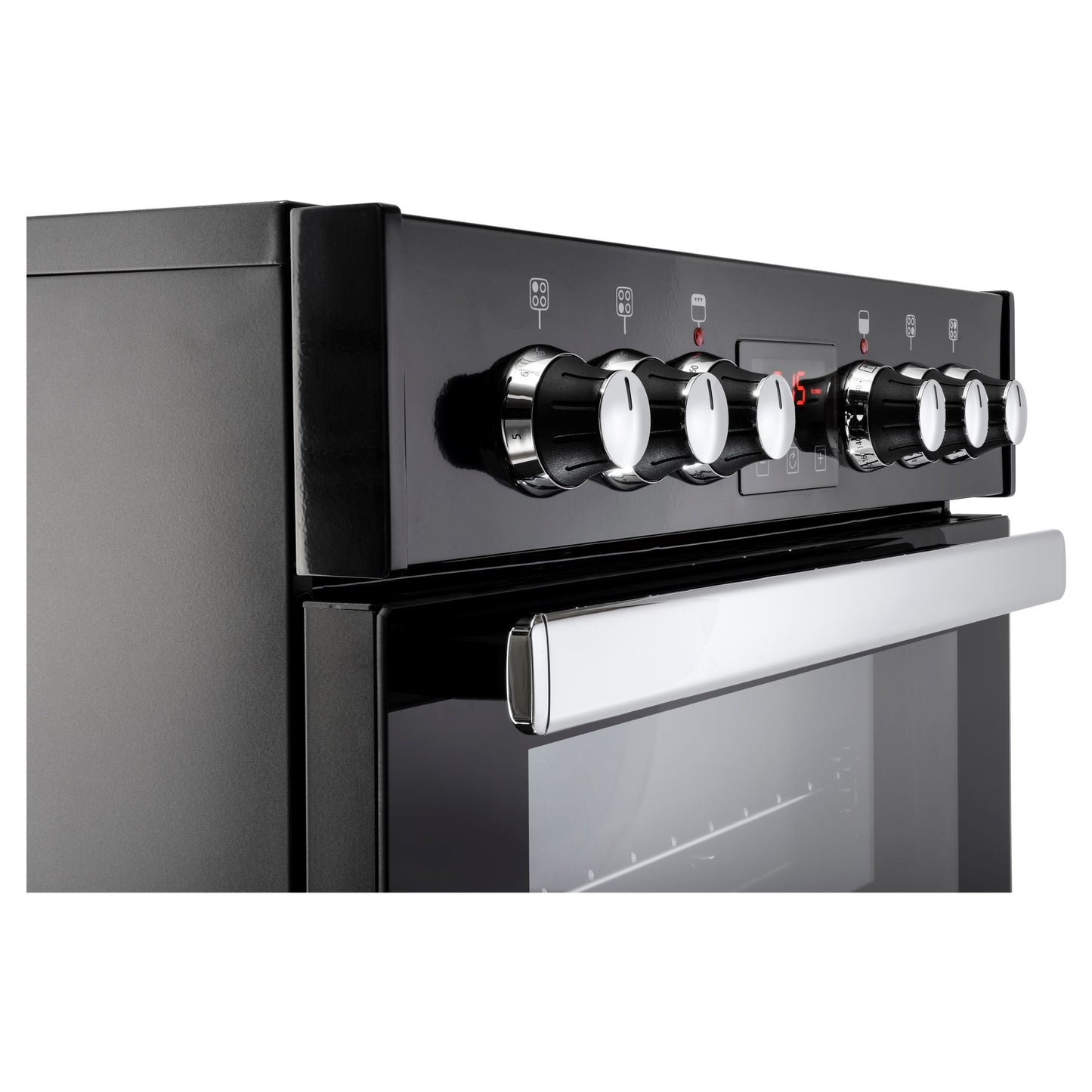 Belling Cookcentre 60E Blk Black Electric Double Oven Cooker. 444444711