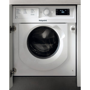 Hotpoint BI WMHG 71484 UK Integrated Washing Machine - White