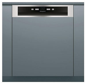 Hotpoint HBC2B19X Stainless Steel Semi Integrated 13 Place Dishwasher