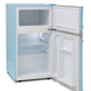 Montpellier MAB2031PB Pastel Blue Retro Look Under Counter Frigde Freezer # 2 Year Guarantee