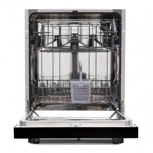 Montpellier MDI655K Black Semi Integrated Full Size Dishwasher