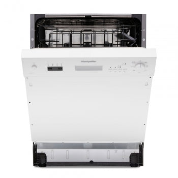 Montpellier MDI655W White Semi Integrated Full Size Dishwasher