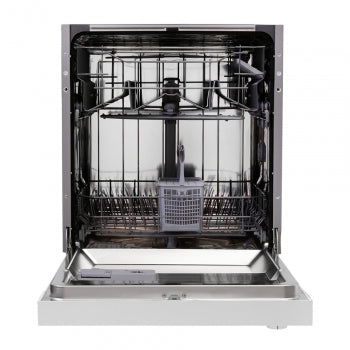 Montpellier MDI655W White Semi Integrated Full Size Dishwasher