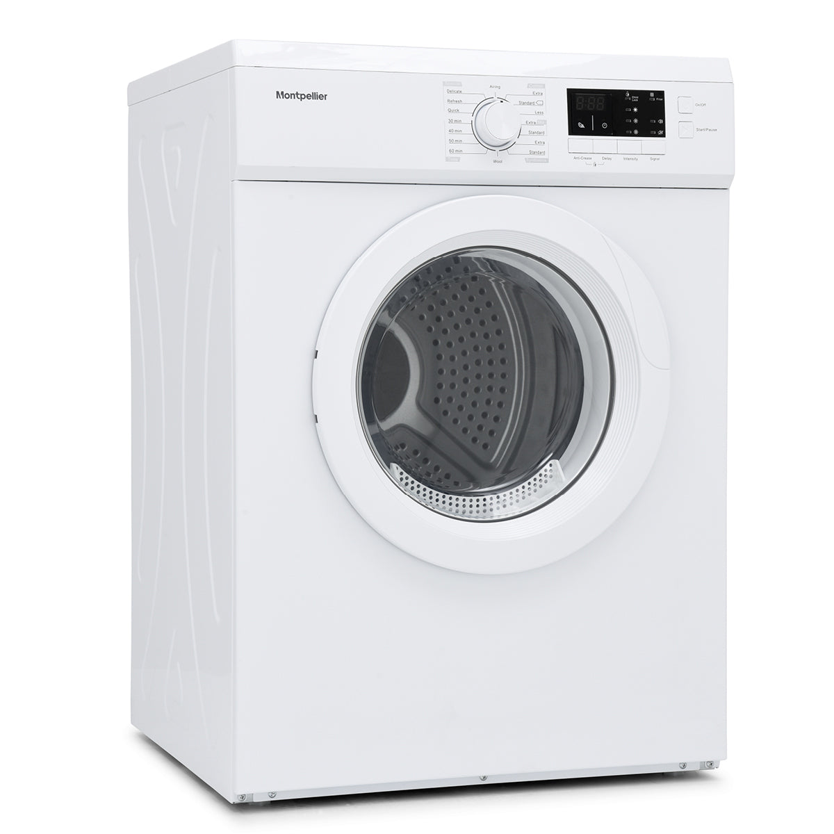 Montpellier MVSD7W Freestanding 7kg Vented Sensor Tumble Dryer