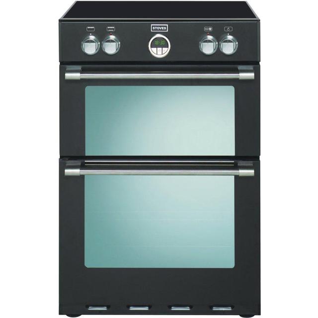 Stoves Sterling 600MFTi 60cm Electric Induction Double Oven Cooker 444443707