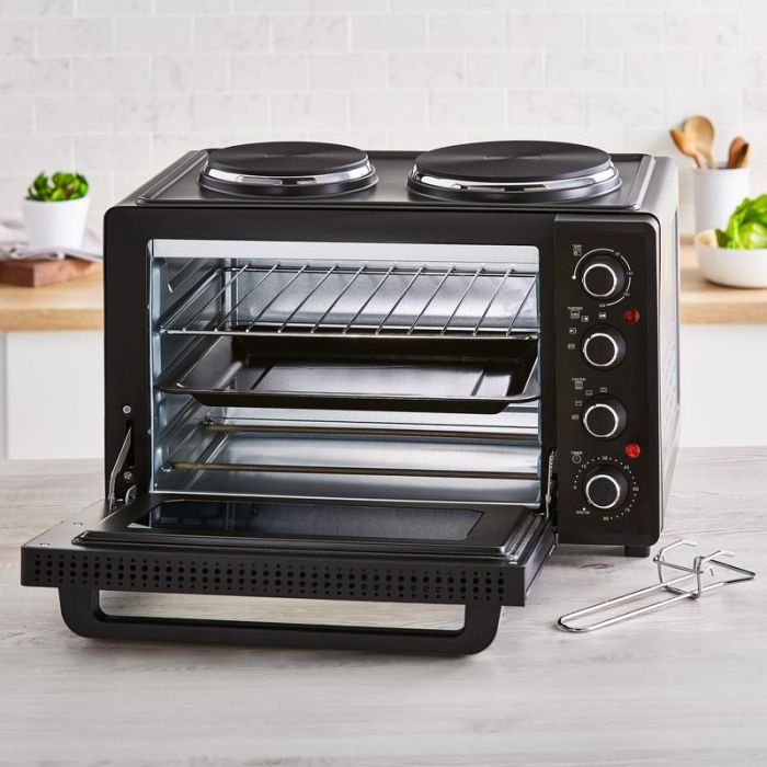 Tower T14044 Table Top 32Litre Oven and Hot Plates