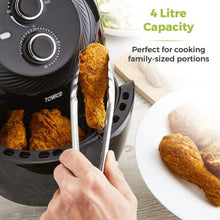Load image into Gallery viewer, Tower T17082BF Vortx 4 Litre Manual Air Fryer
