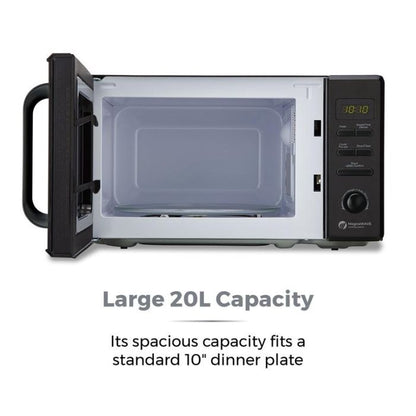 Tower T24037BLK Black Mirror Door 20 Litre Microwave Oven