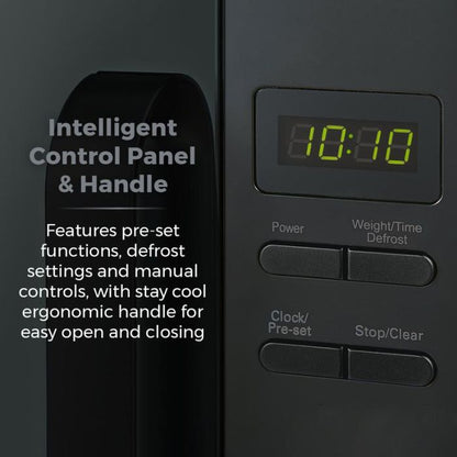 Tower T24037BLK Black Mirror Door 20 Litre Microwave Oven