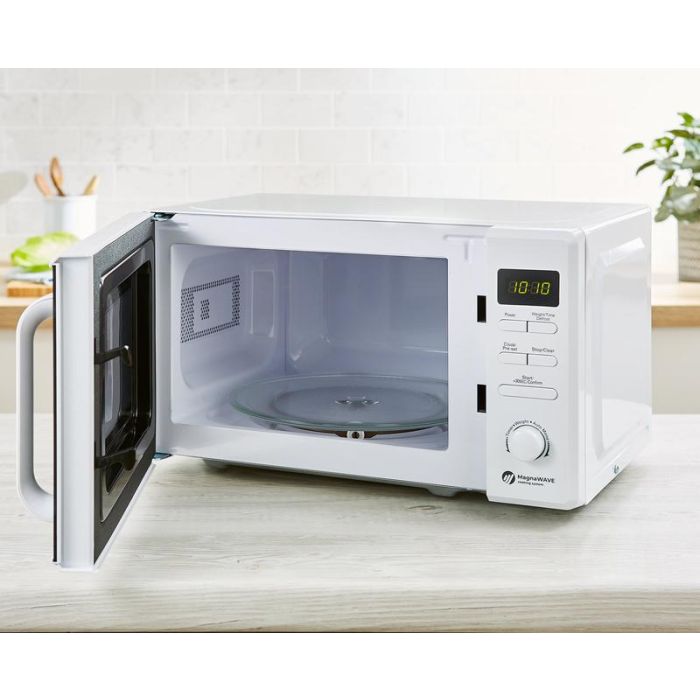 Tower T24037WHT White Mirror Door 20 Litre Microwave Oven