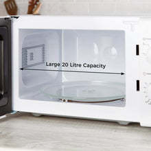 Load image into Gallery viewer, Tower T24034WHT White 20Litre 700W Microwave Oven
