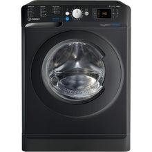 Load image into Gallery viewer, Indesit BDE86436XBUKN Black 8Kg Wash 6Kg Dry 1400 Spin Washer Dryer
